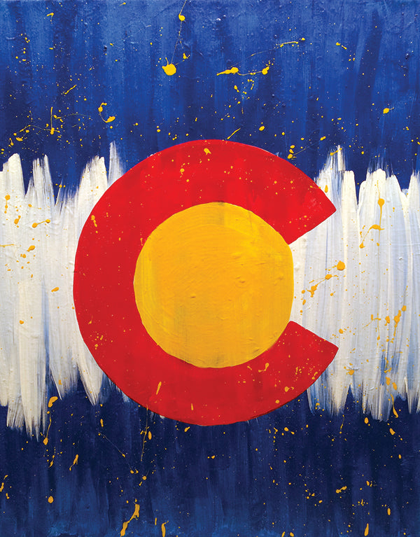 Colorado 8X10 Paint-at-Home Kit - Studio Vino Paint & Sip