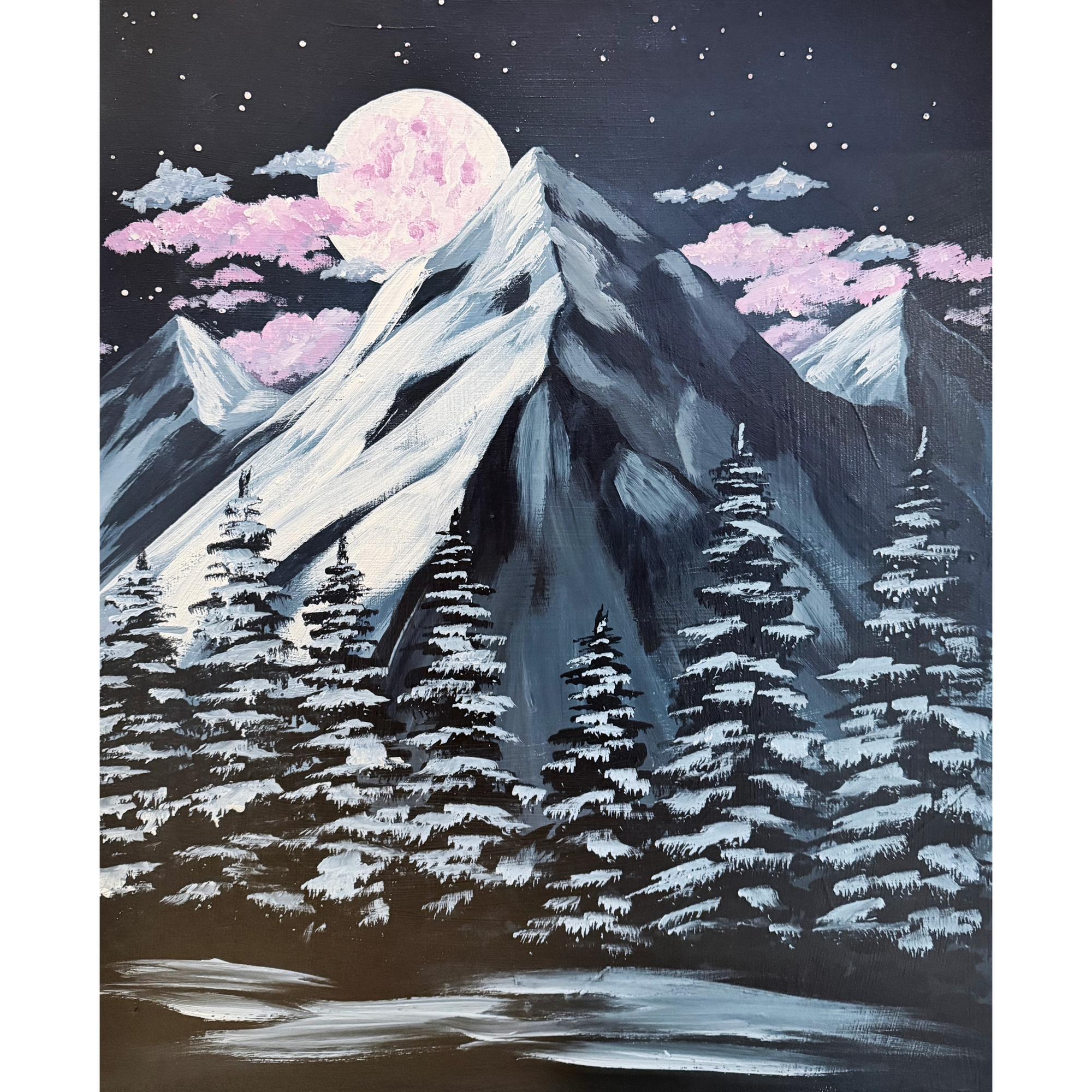 Blush Of The Winter Moon