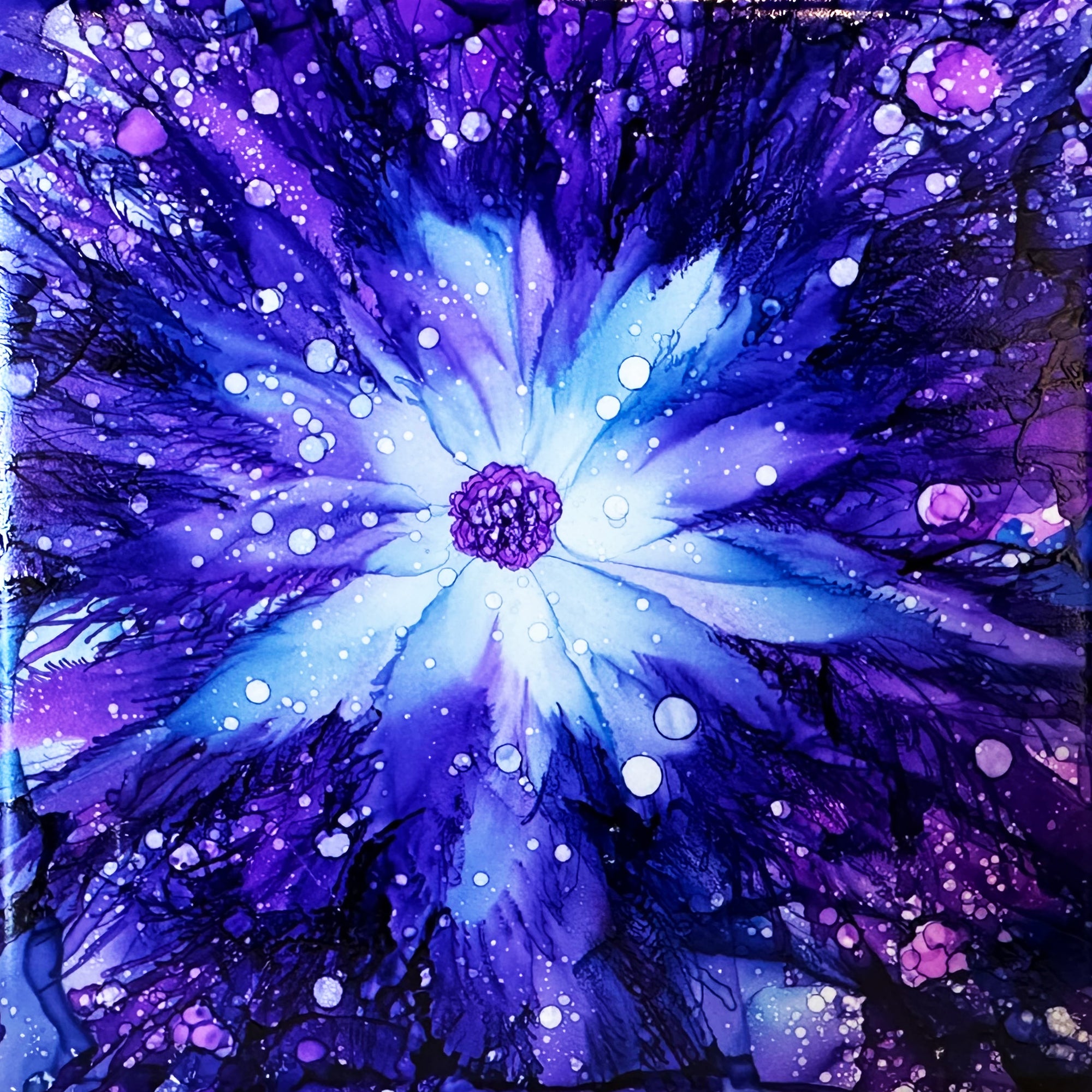 Alcohol Ink Painting @ 7pm