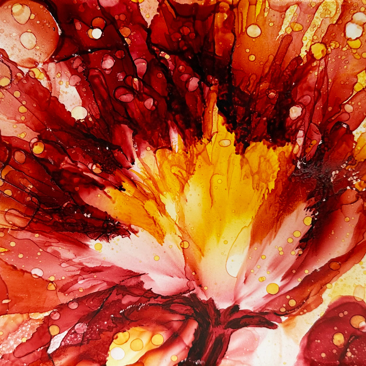 Alcohol Ink Painting