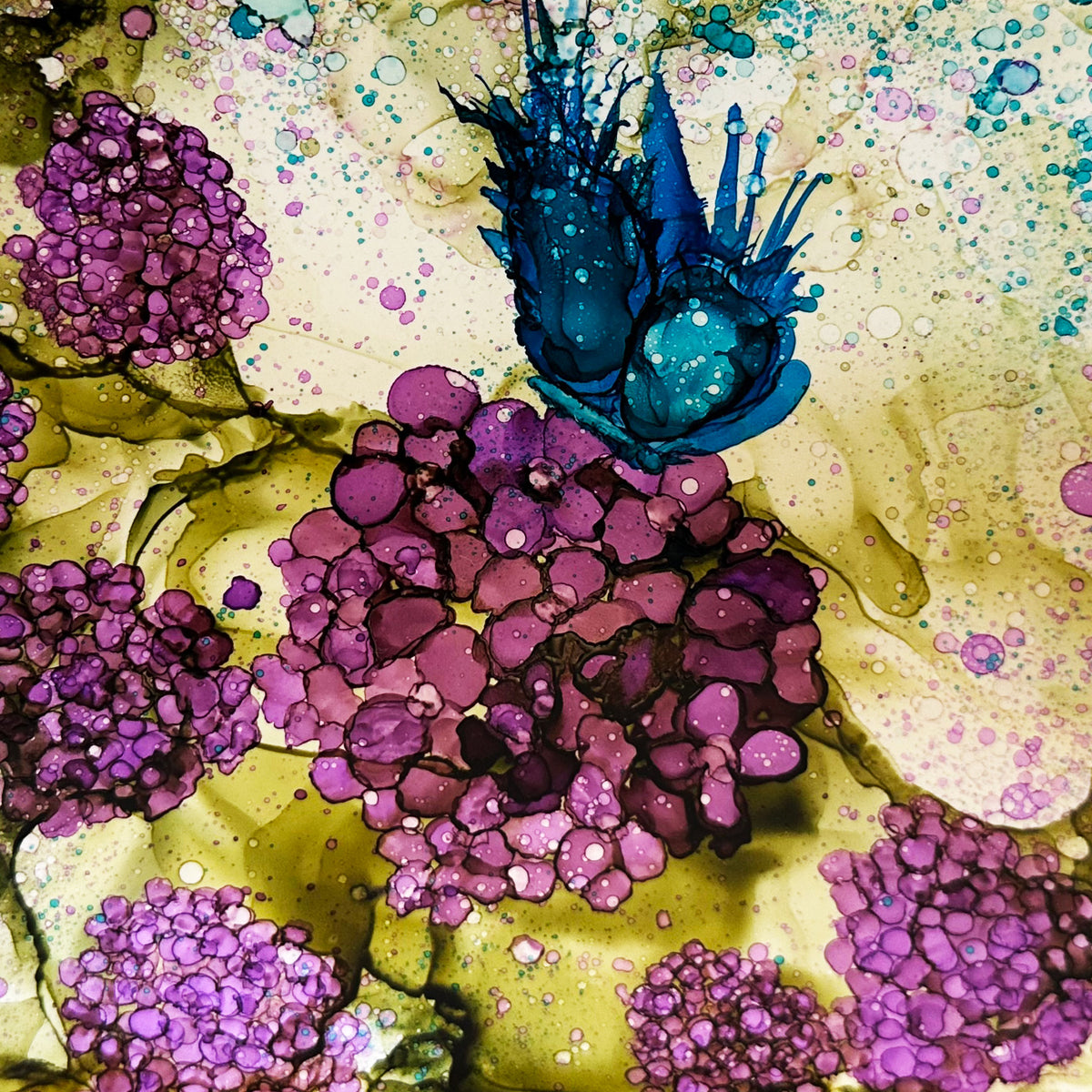 Alcohol Ink Painting
