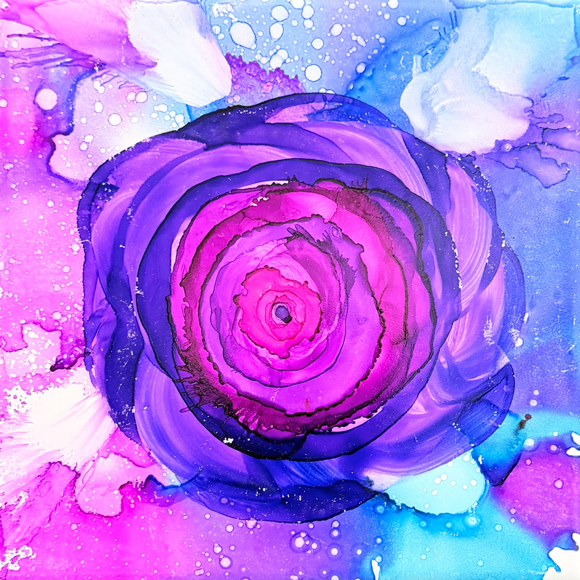 Alcohol Ink Painting @ 7pm