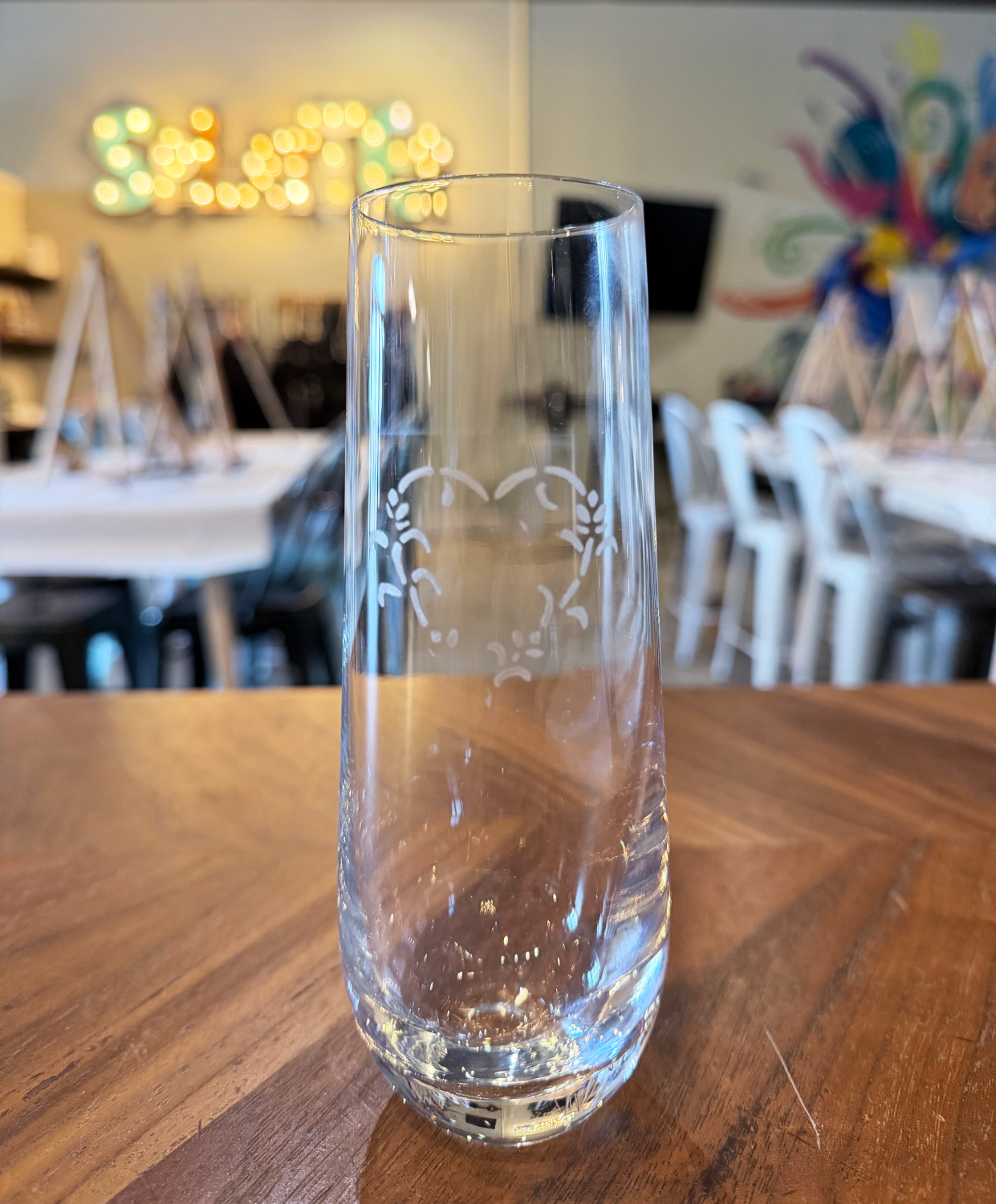 Glass Etching at Crooked Beech