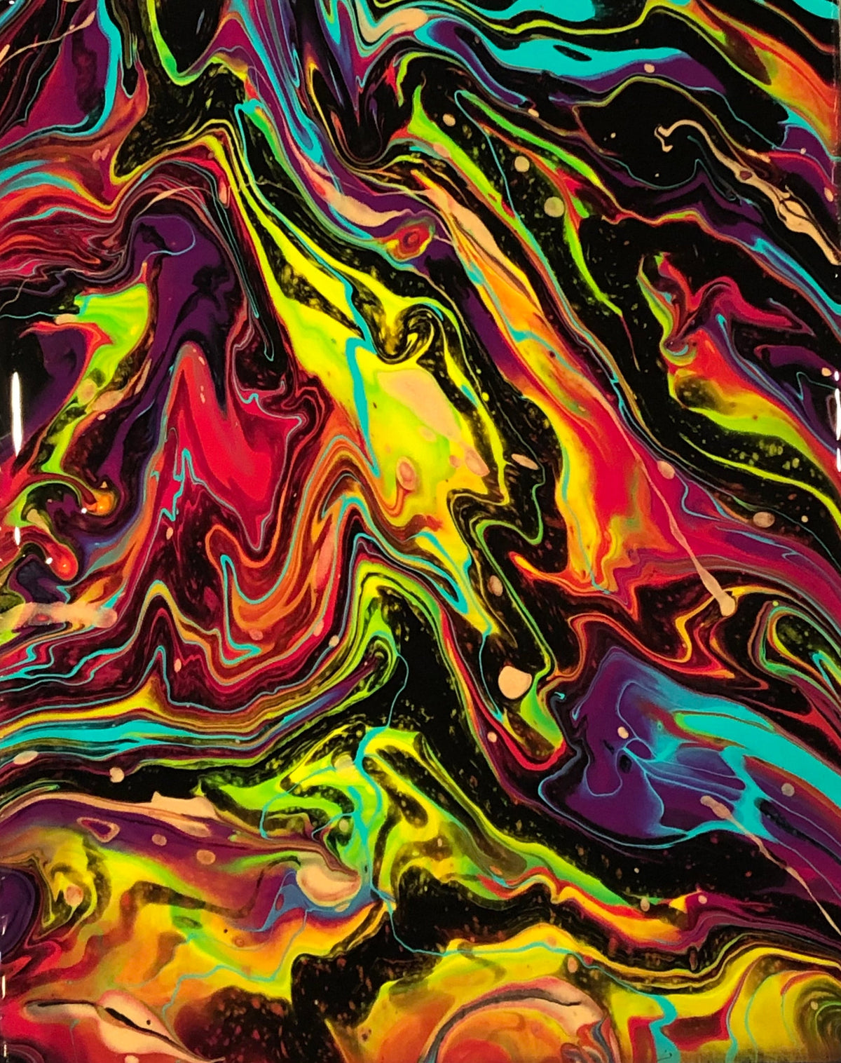 Pour Painting (March)