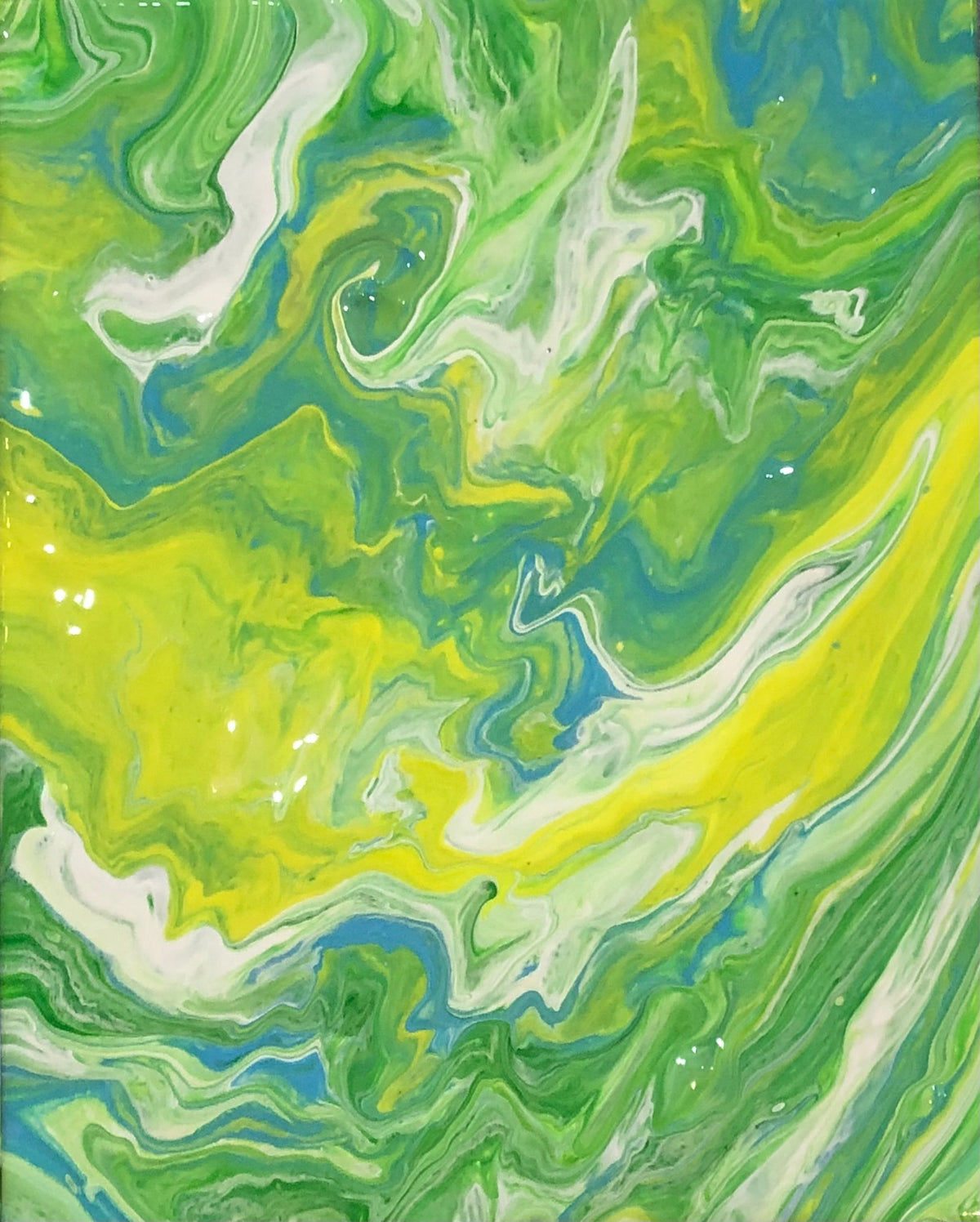 Pour Painting (March)