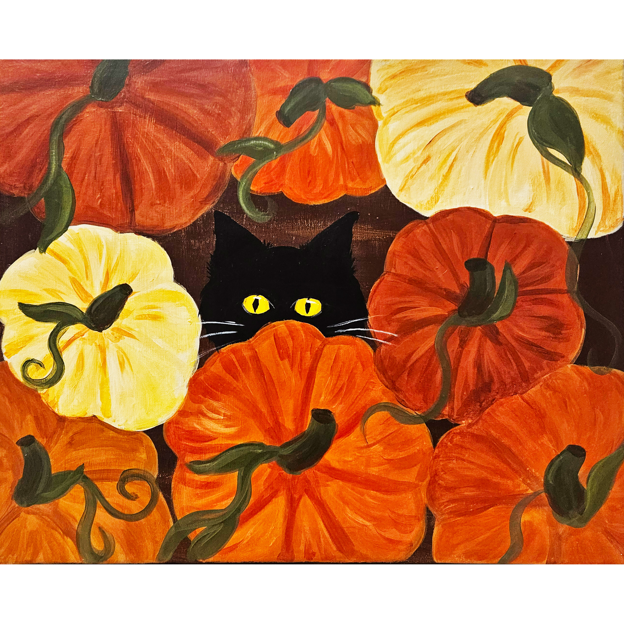 Peek-a-Boo Pumpkin