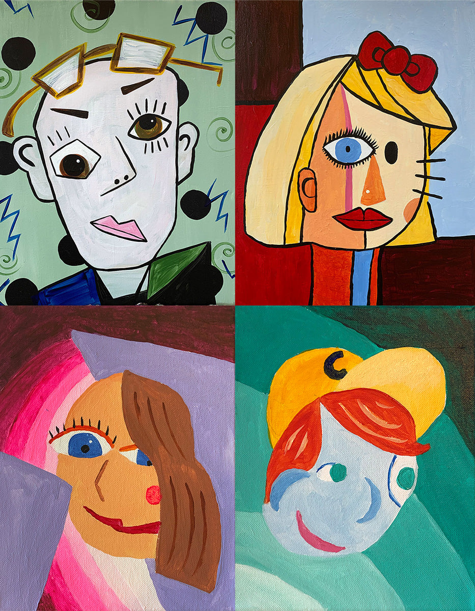 Paint Your Family: Picasso Style