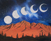 Moons Over the Mountains