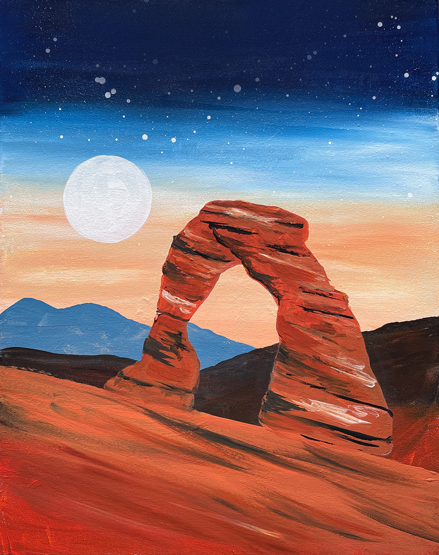 Arches At Night