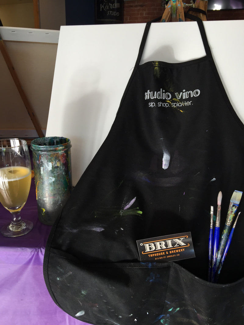 Painting and Pints "Striking" at Brix Taphouse Greeley Studio Vino