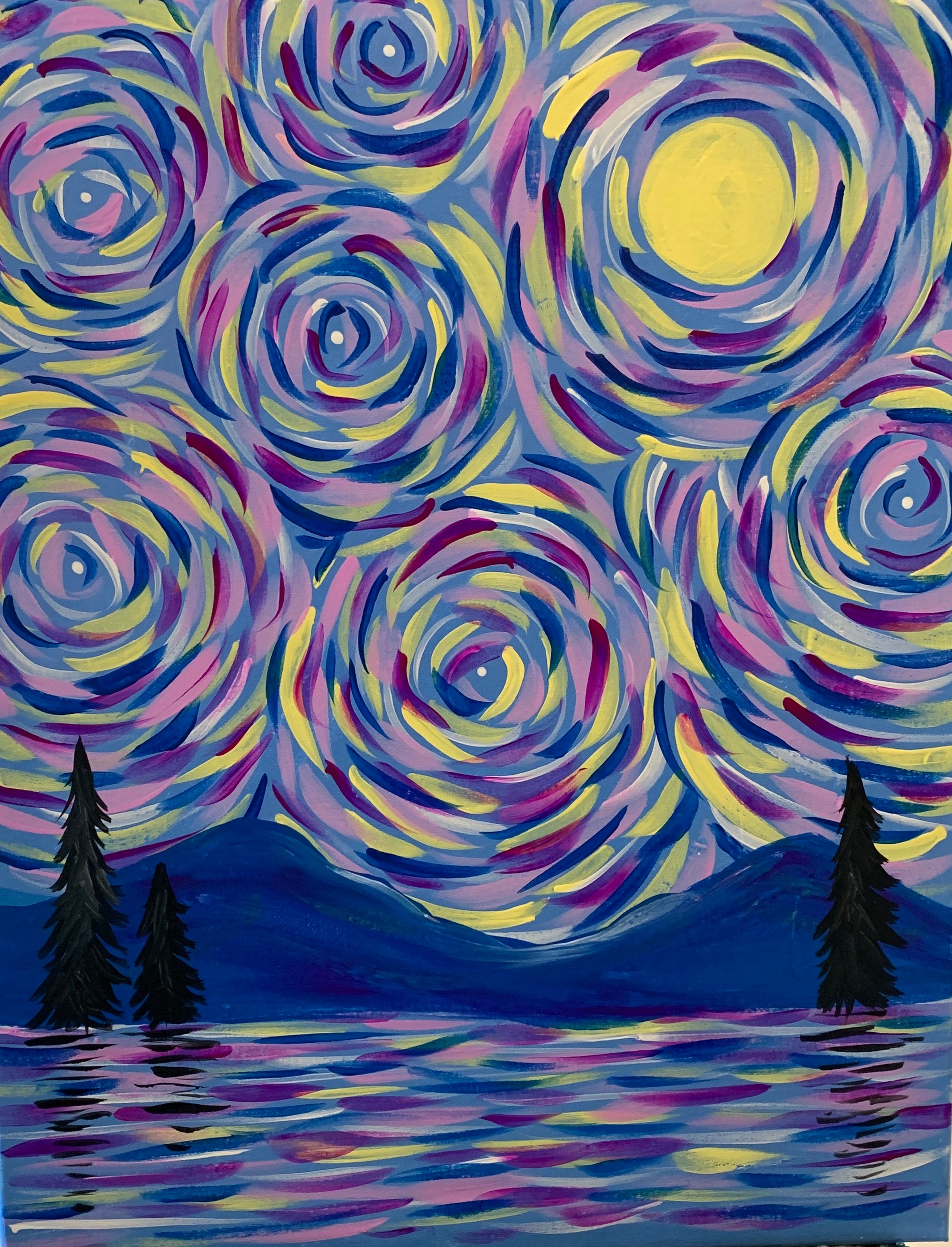 Painting to Gogh - Enjoy a Paint Night at Home