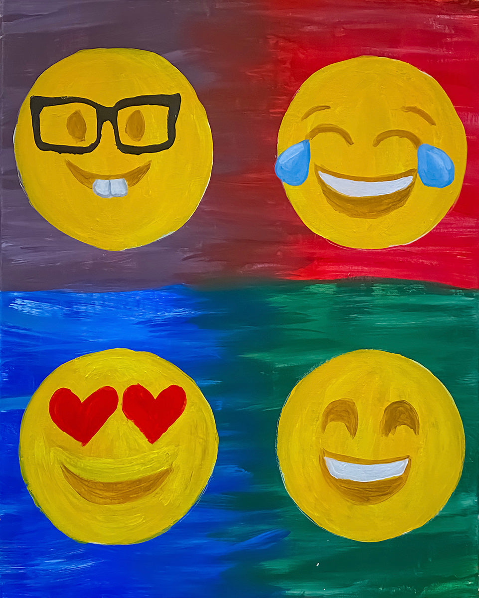 Emoji Madness: A Foolish Flip &amp; Paint