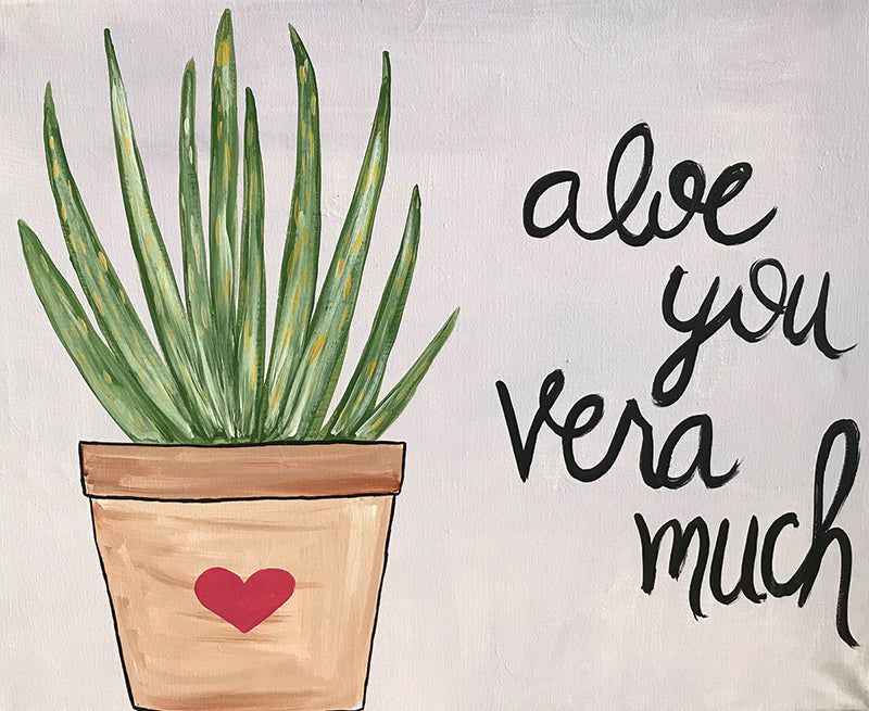 aloe vera plant quotes Aloe You Vera Much