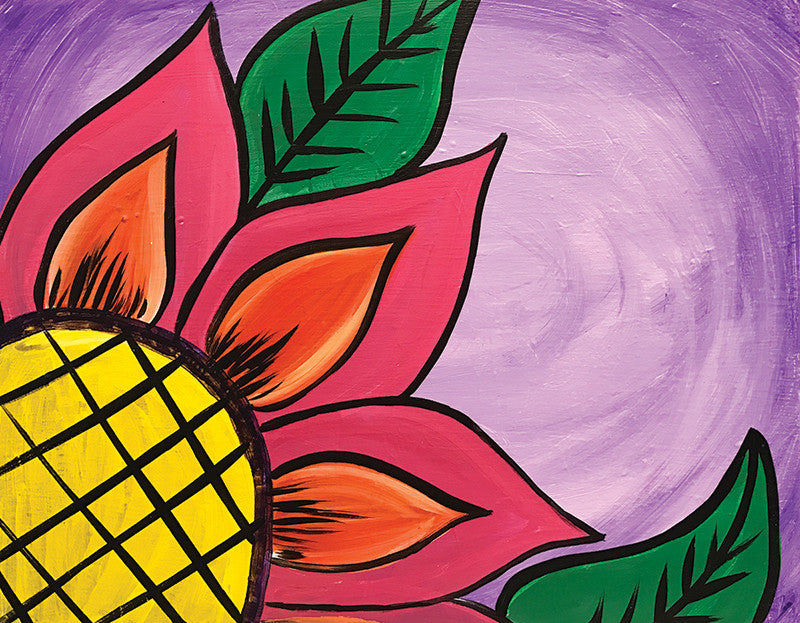 Painting and Pints: &quot;Big Bloom&quot; at Climb Hard Cider