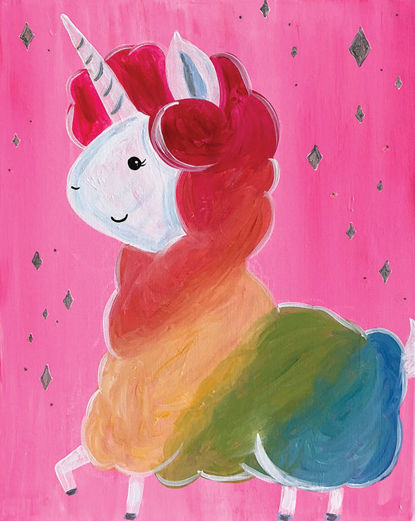 Rainbow Llamacorn