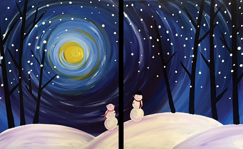 Date Night: Snowy Studio Vino