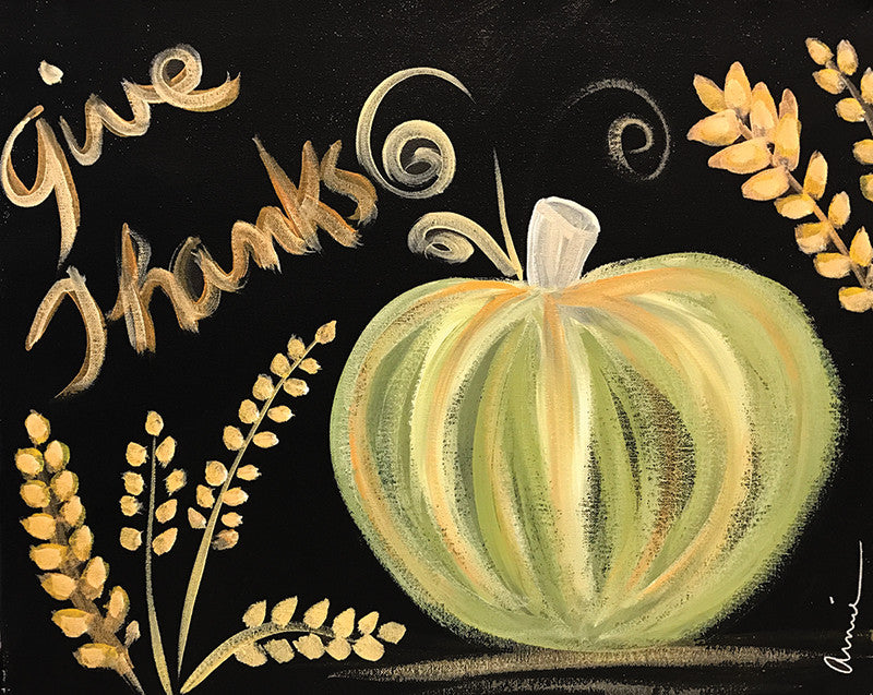 Painting and Pints: &quot;Give Thanks&quot; at Big Thompson Brewery