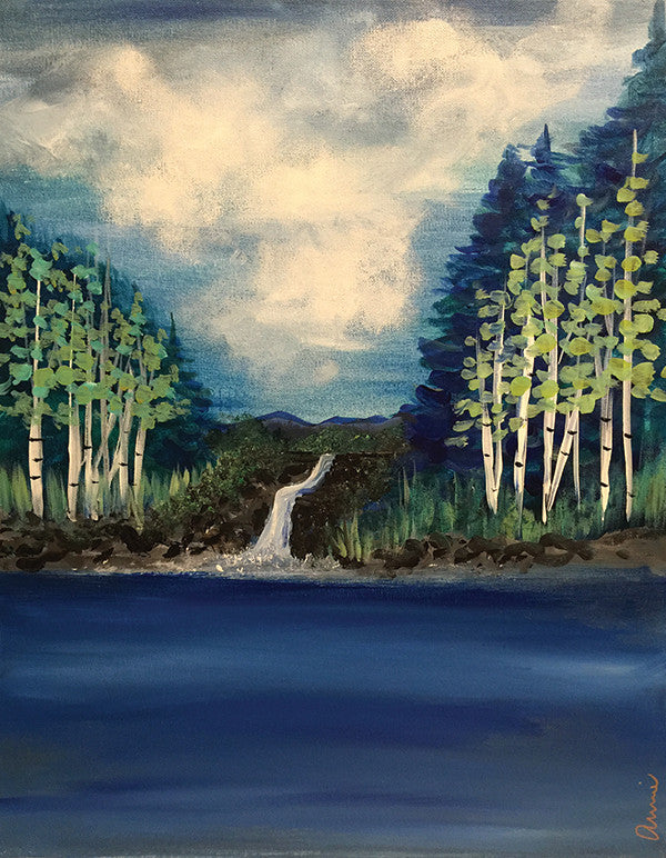 Painting and Pints: &quot;Mountain Stream&quot; at City Star Brewing (Berthoud)