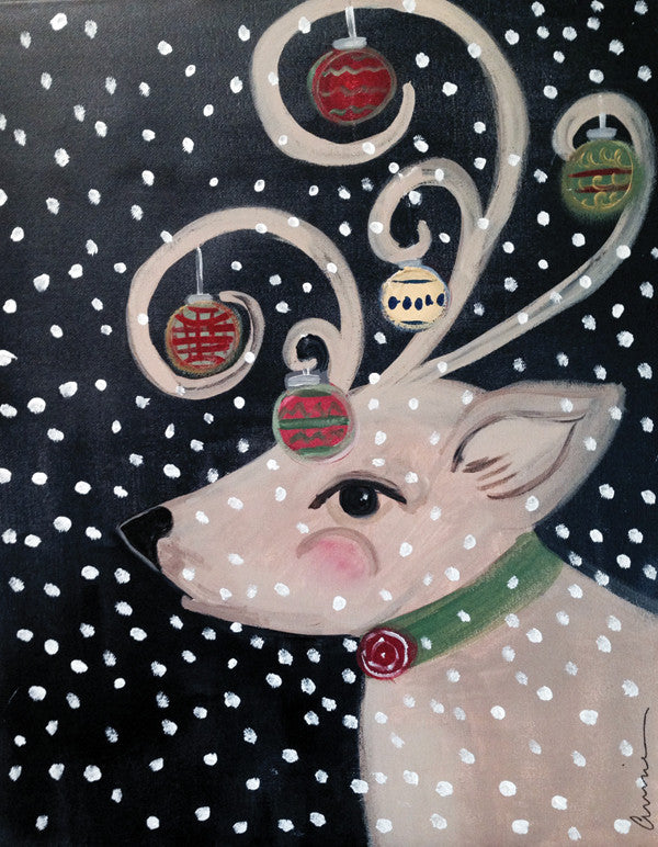 Painting and Pints: &quot;Merry Reindeer&quot; at Brix Taphouse &amp; Brewery (Greeley)