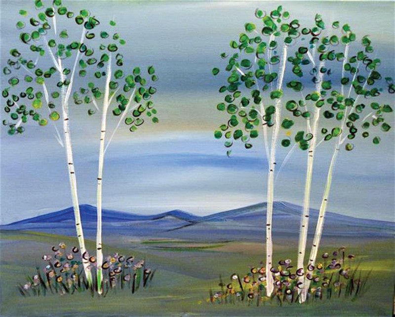 Painting and Pints: &quot;Aspen in the Rockies&quot; at City Star Brewing (Berthoud)