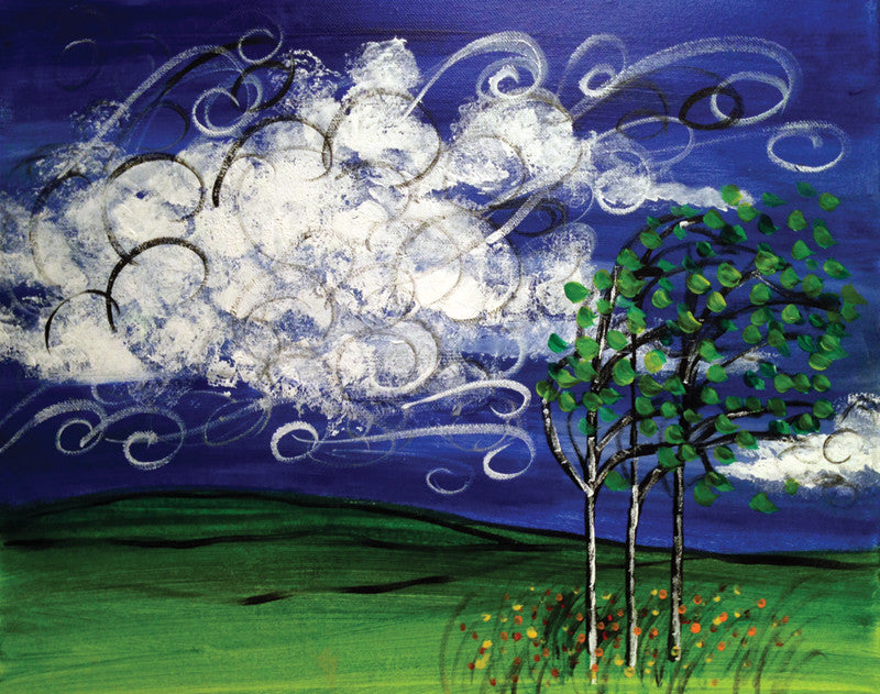 Painting &amp; Pints: &quot;Wind Blown&quot; at Brix Taphouse &amp; Brewery (Greeley)