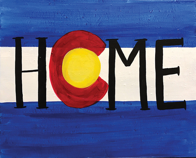 Painting and Pints: &quot;CO Home&quot; at Verboten Brewing
