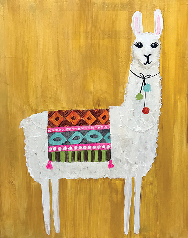 Painting and Pints: &quot;Mama Llama&quot; at Loveland Aleworks