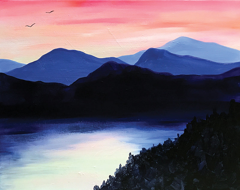 Painting and Pints: &quot;Mountain View&quot; at Loveland Aleworks
