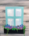 Painting and Pints: &quot;Window Blooms&quot; at Big Thompson Brewery
