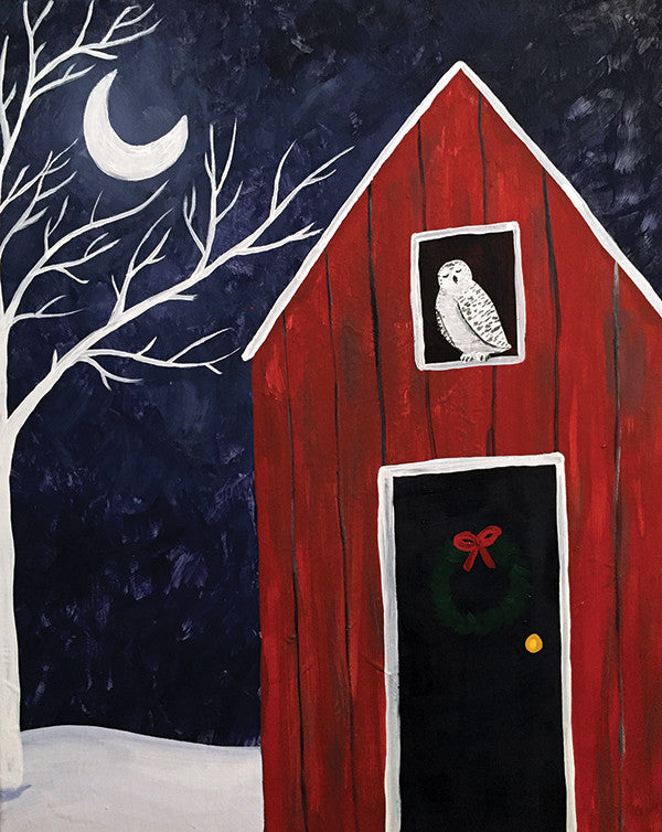 Winter Barn Owl