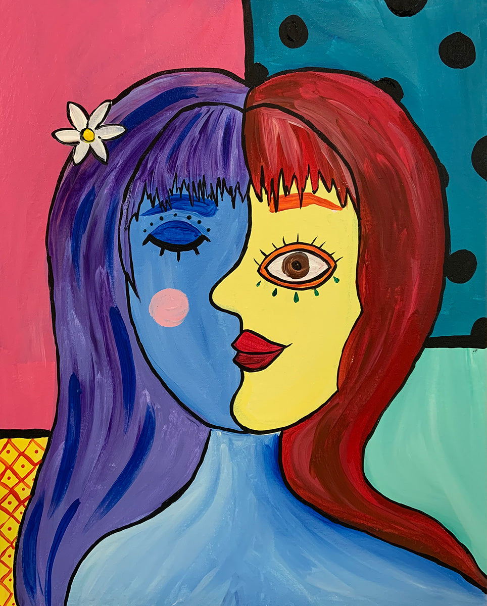 Kids&#39; Picasso Portraits