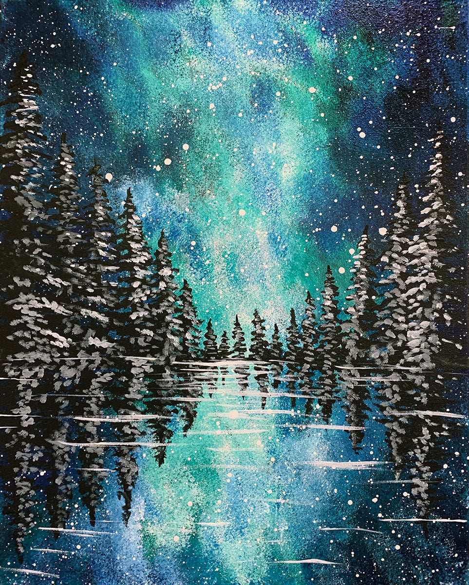 Emerald Reflections Paint-at-Home Kit