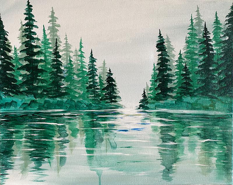 Hidden Lake Paint-at-Home Kit