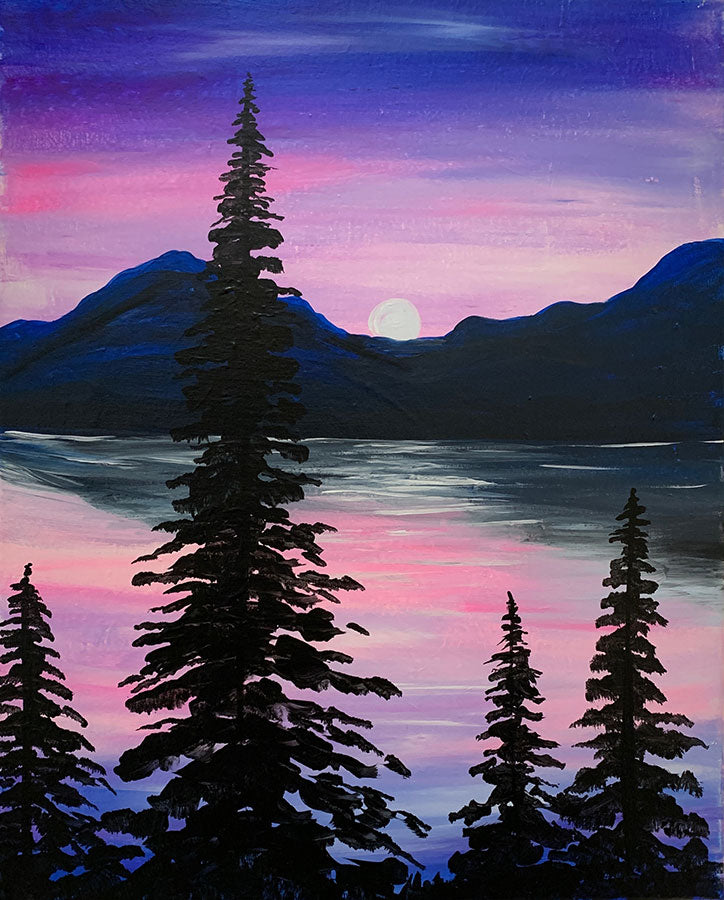 Sunset Over the Rockies