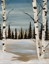 Snowy Aspen