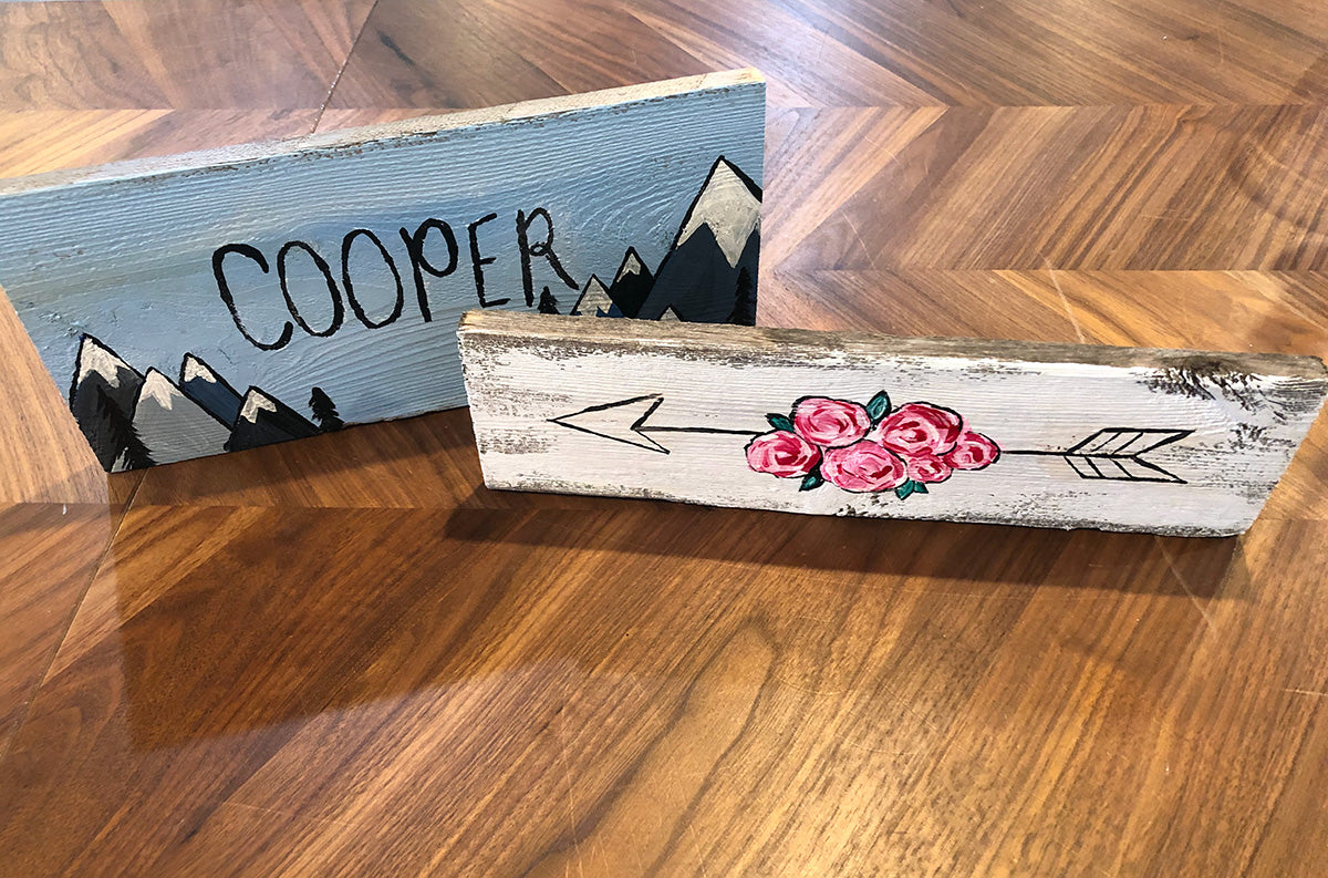 Wild Wood Signs Kids&#39; Class