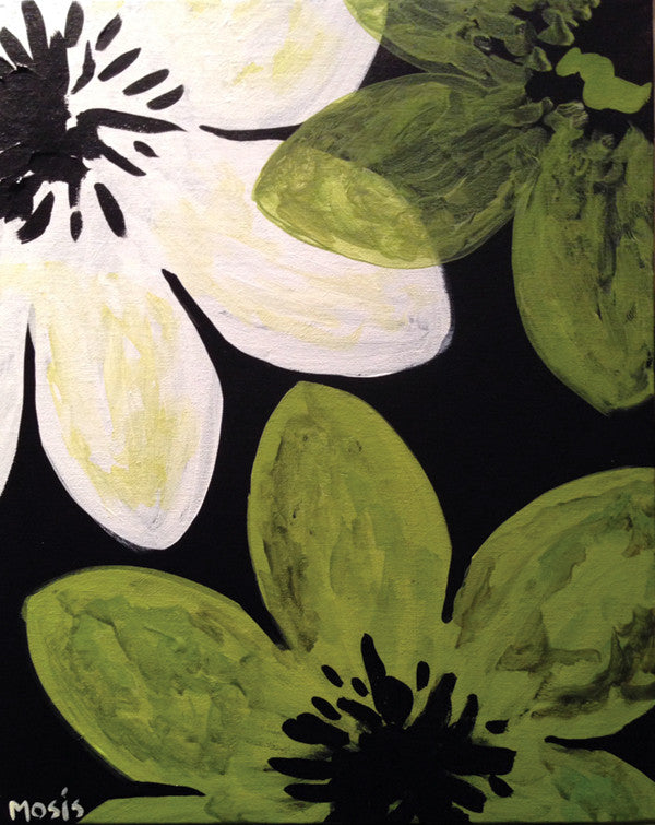 Painting &amp; Pints: &quot;Black &amp; Blooms&quot; at Brix Taphouse &amp; Brewery (Greeley)