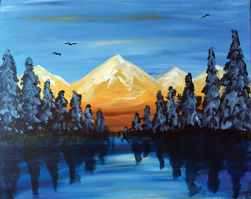 Painting and Pints: &quot;Colorado Beauty&quot; at Verboten Brewing