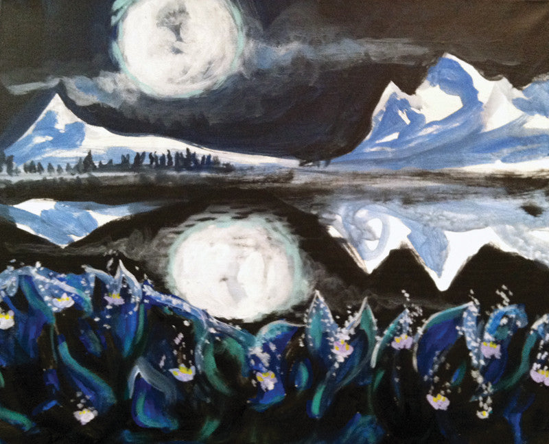 Moonlit Mountains