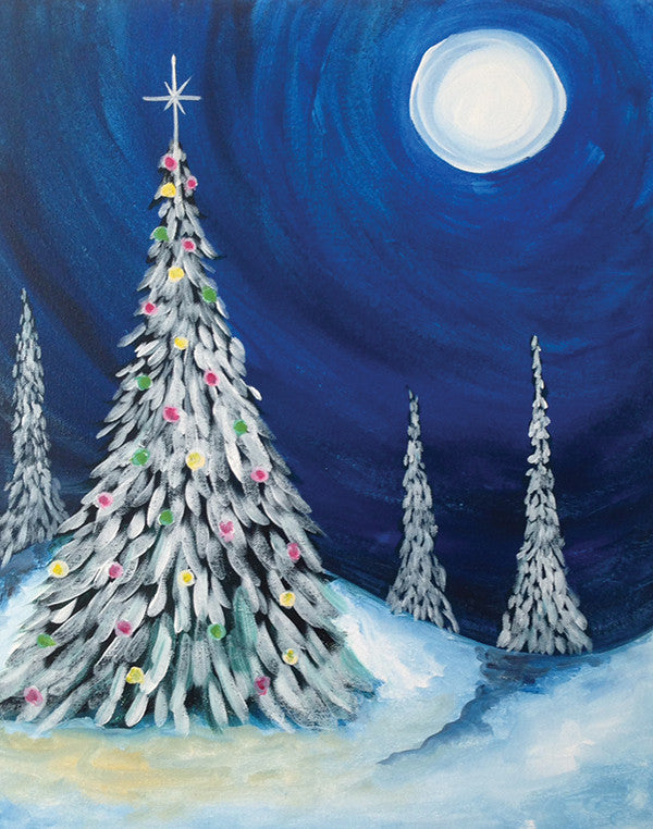 Painting &amp; Pints: &quot;Tree Lights&quot; at Brix Taphouse &amp; Brewery (Greeley)