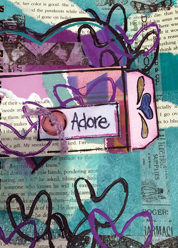 Thursday ARTful Journaling: Adore