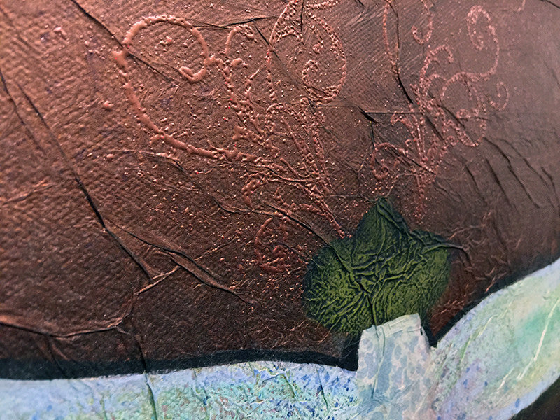 Mixed Media Dragonfly