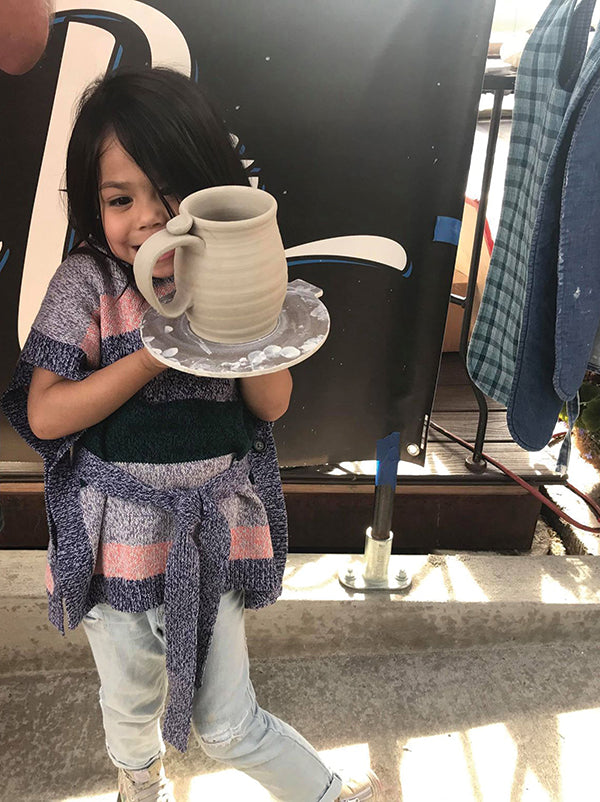 Family Mug Making with Flingin&#39; Pots