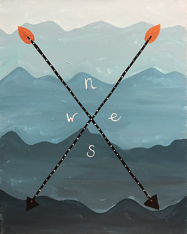 Painting and Pints: &quot;Which Way&quot; at Verboten Brewing