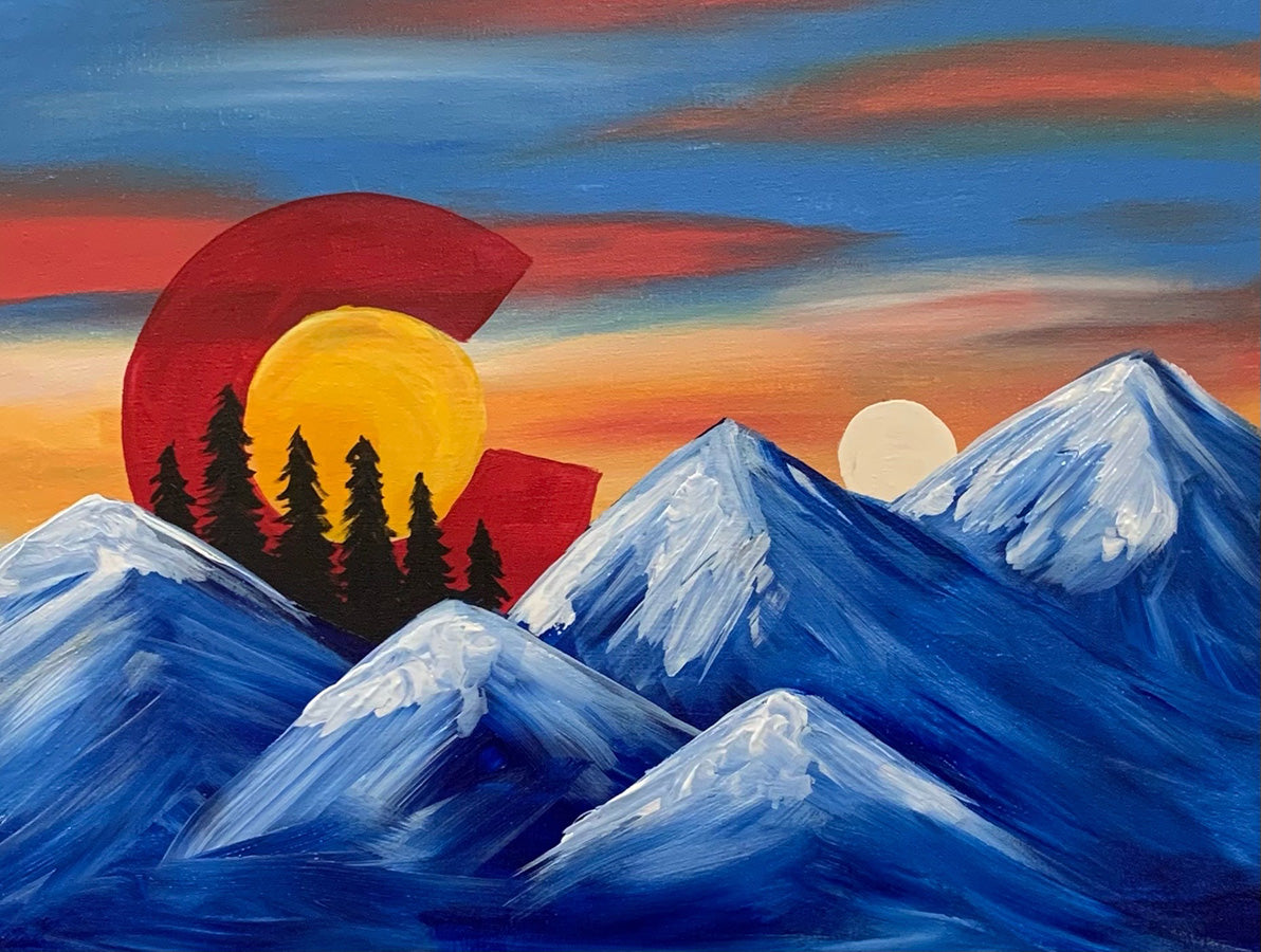 Colorado Winter Sunset