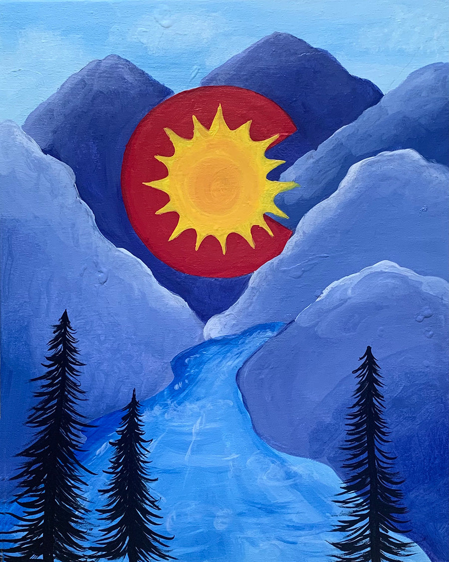 Bold in Blue