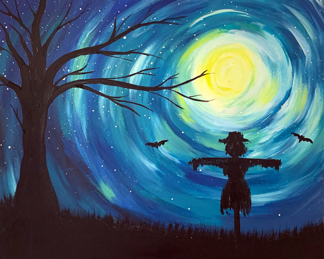 Scarecrow by Moonlight