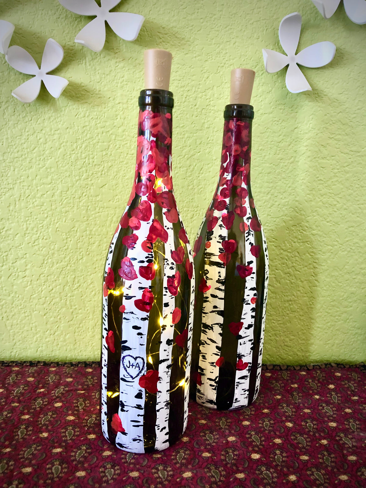 Valentine’s Date Night: Wine Bottles