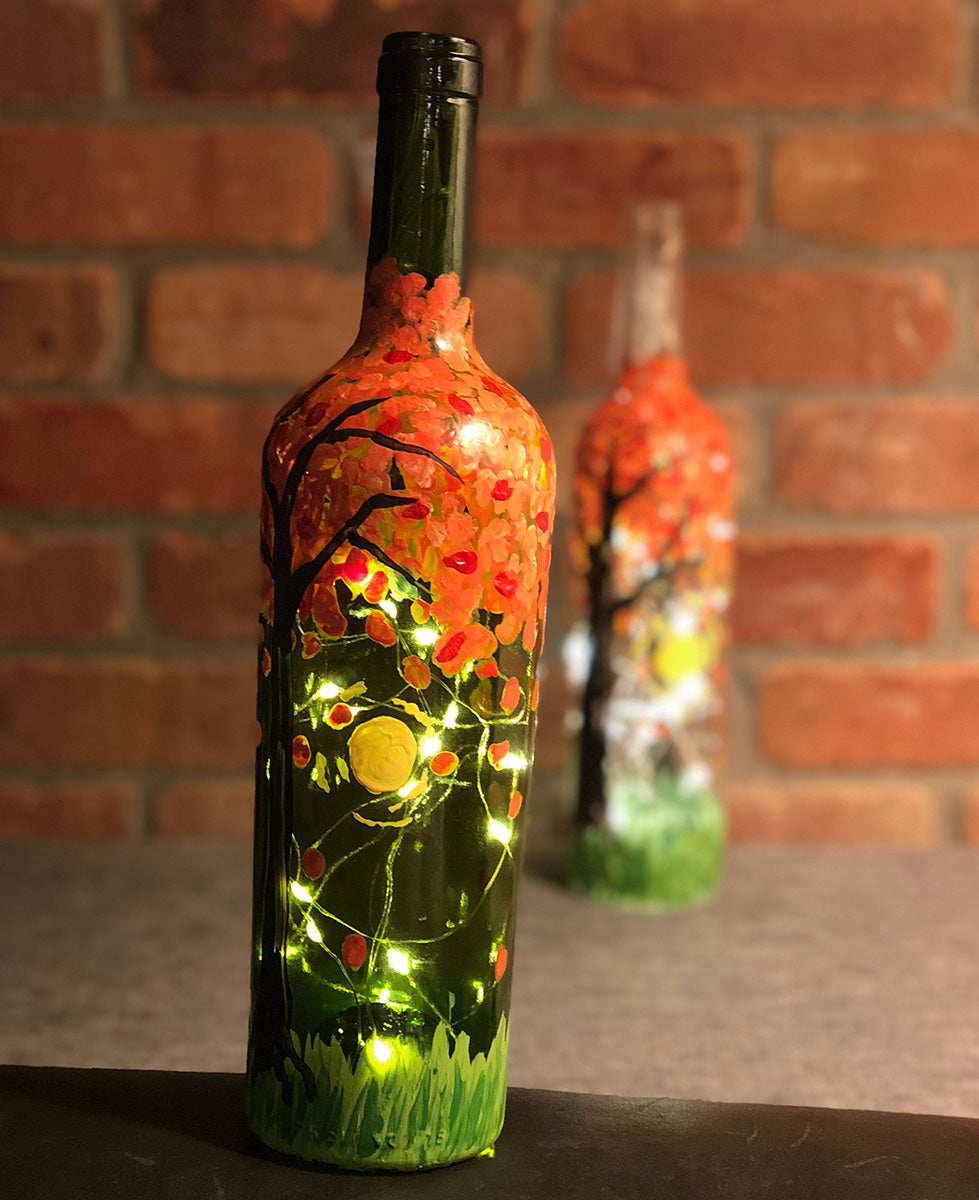 Wine Bottle Painting Ideas
