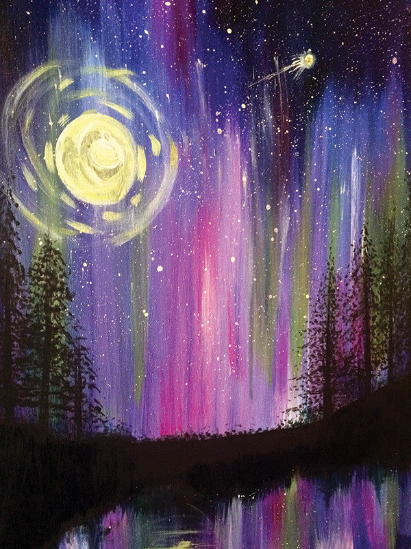 Painting and Pints: &quot;Night Lights&quot; at Loveland Aleworks